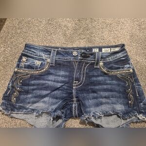Miss Me Jean Shorts Y2k